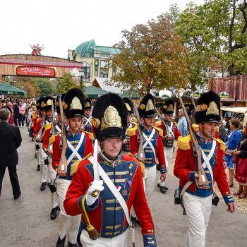 Ausrückung auf der Wiener Wiesn 2016